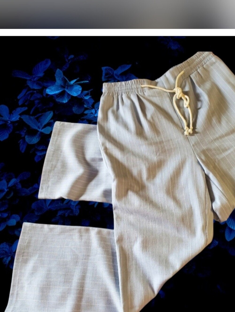 Greylin Rope Tie Striped Pants